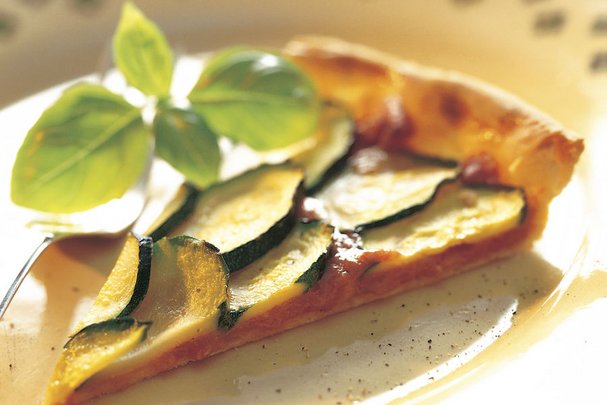 Vacherin-Tarte mit Kerbel